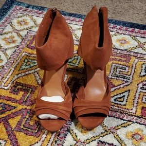 Envy Rachel High Heel Sandal (Cognac)
